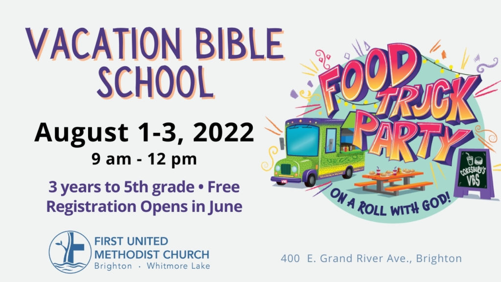 Vacation Bible School (VBS) - First United Methodist Church-Brighton ...